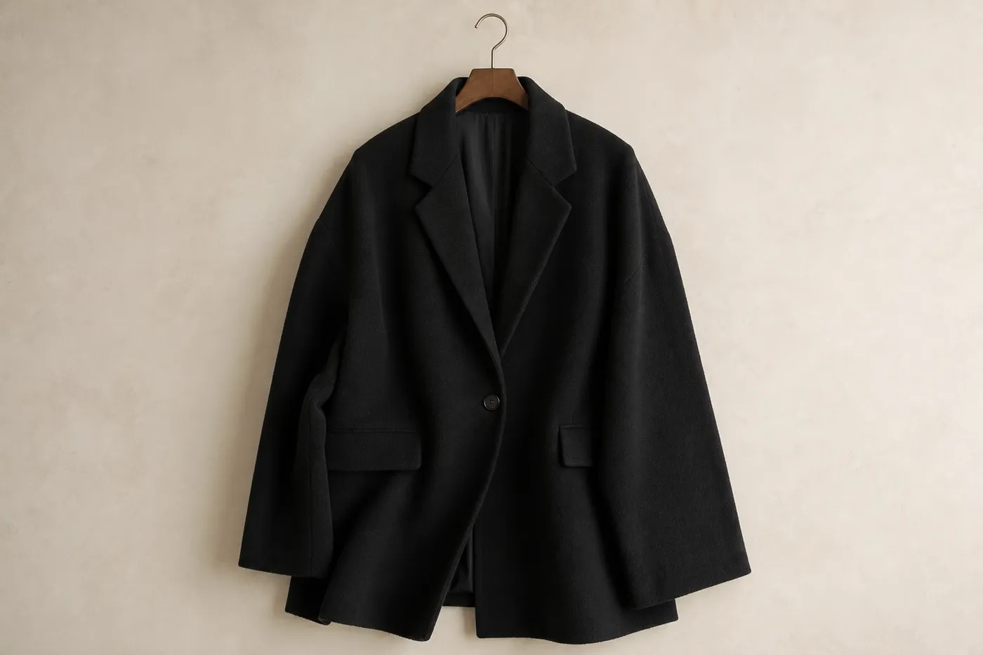 Collection Oversized Wool Blazer — Series 01