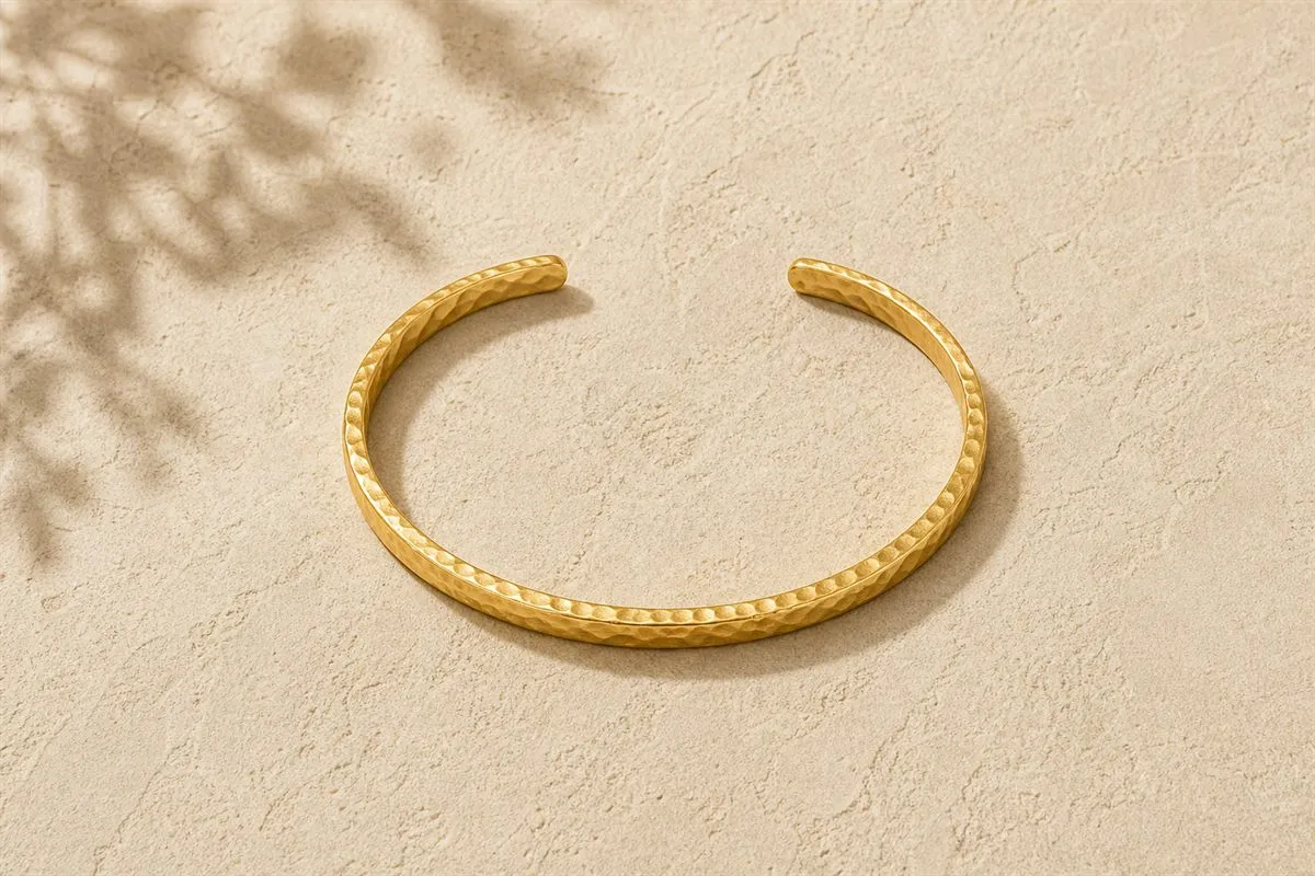 Edition Hammered Gold Bangle — Series 20