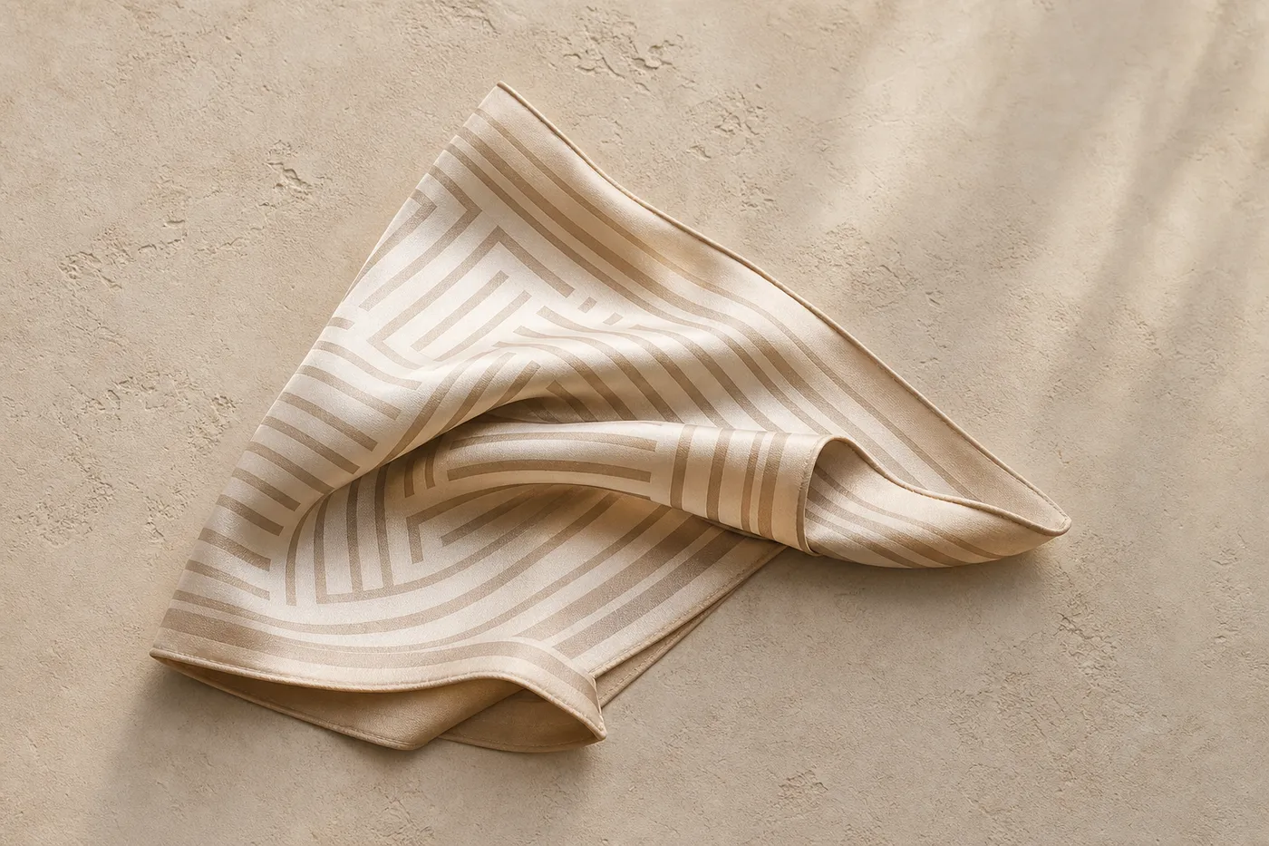 Edition Mini Silk-Touch Square Scarf — Essential