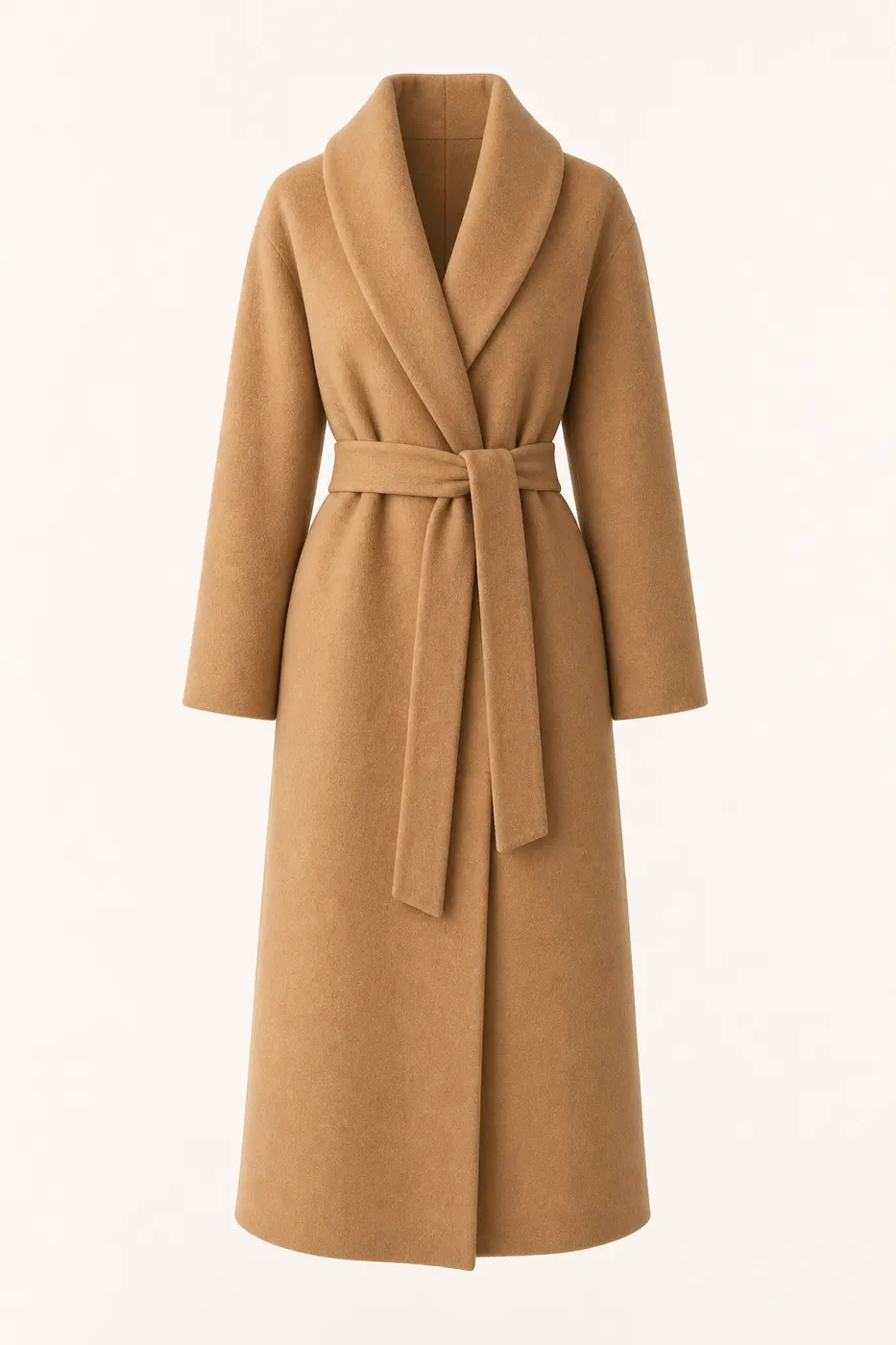 Long Robe Coat in Wool Cashmere No.09